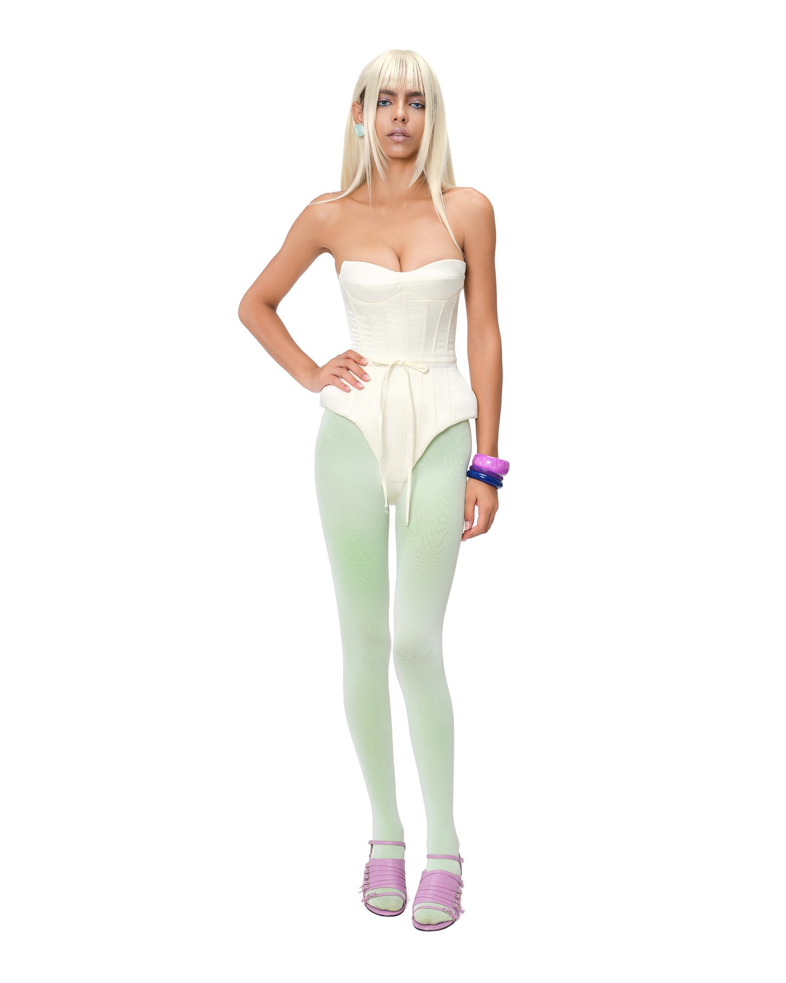 Pastel Sheer Cover Dress